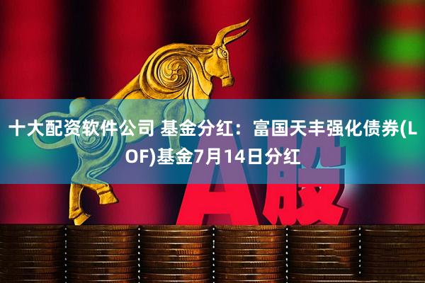 十大配资软件公司 基金分红：富国天丰强化债券(LOF)基金7月14日分红